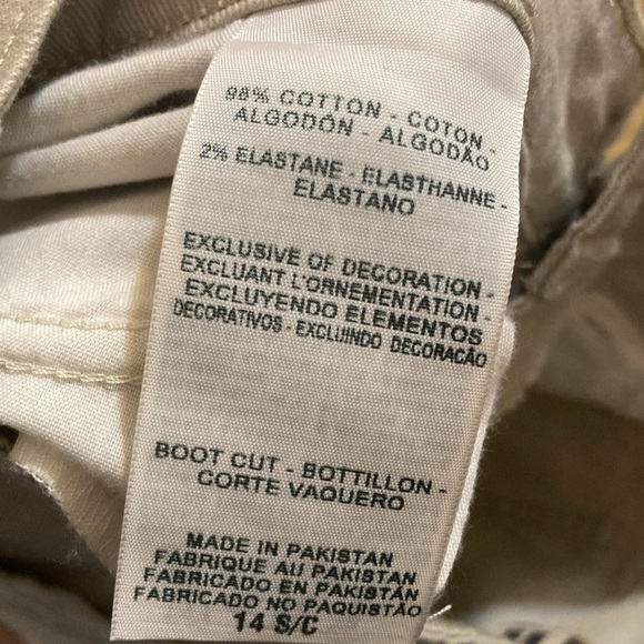 🌈 Levi’s boot cut modern pant size 14 short - Picture 6 of 6